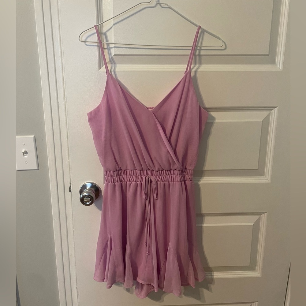 Lilac romper from Francesca’s in size medium